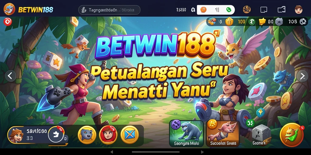 Screenshot BETWIN188 menampilkan momen aksi seru dalam petualangan yang mendebarkan.