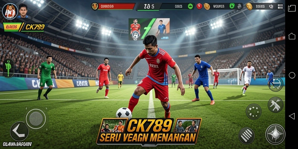 Gameplay seru CK789 yang menampilkan aksi olahraga terbaik.
