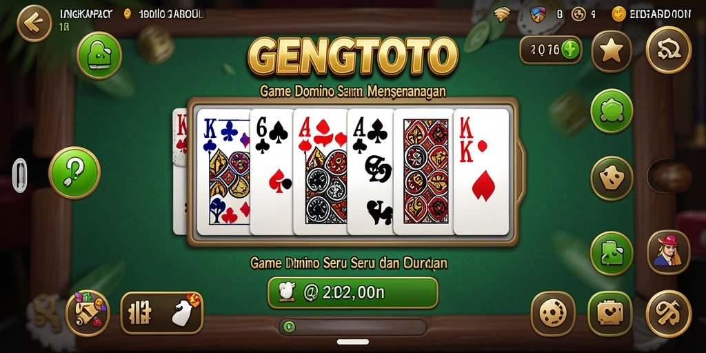 Tampilan gameplay GENGTOTO yang menarik dan interaktif.