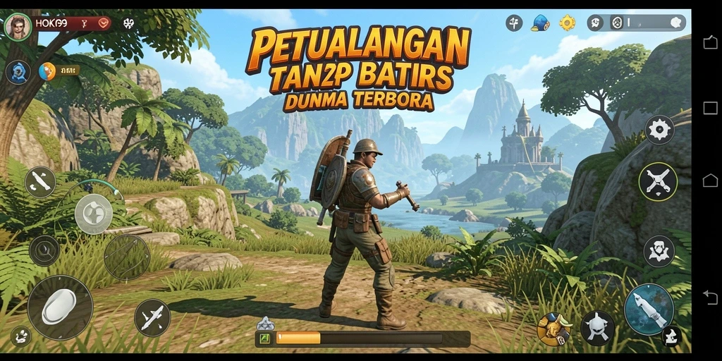 Gameplay HOKI99 menampilkan eksplorasi dunia yang luas.