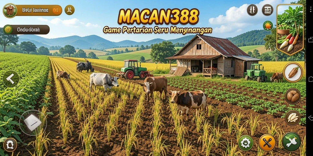 Tampilan gameplay seru dan interaktif di MACAN388.
