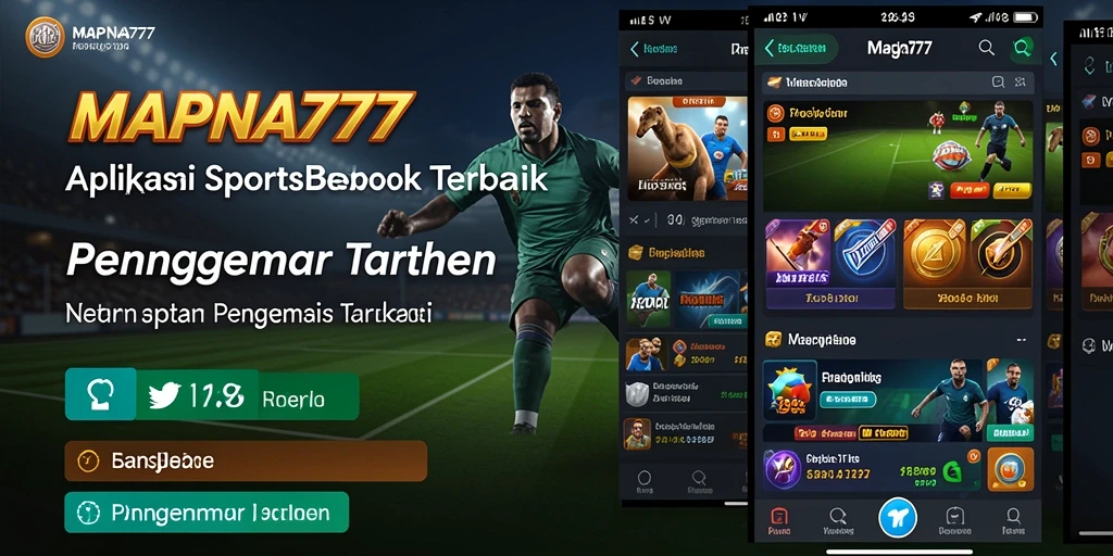 Tampilan gameplay menarik dalam aplikasi MAPNA777 untuk taruhan olahraga.