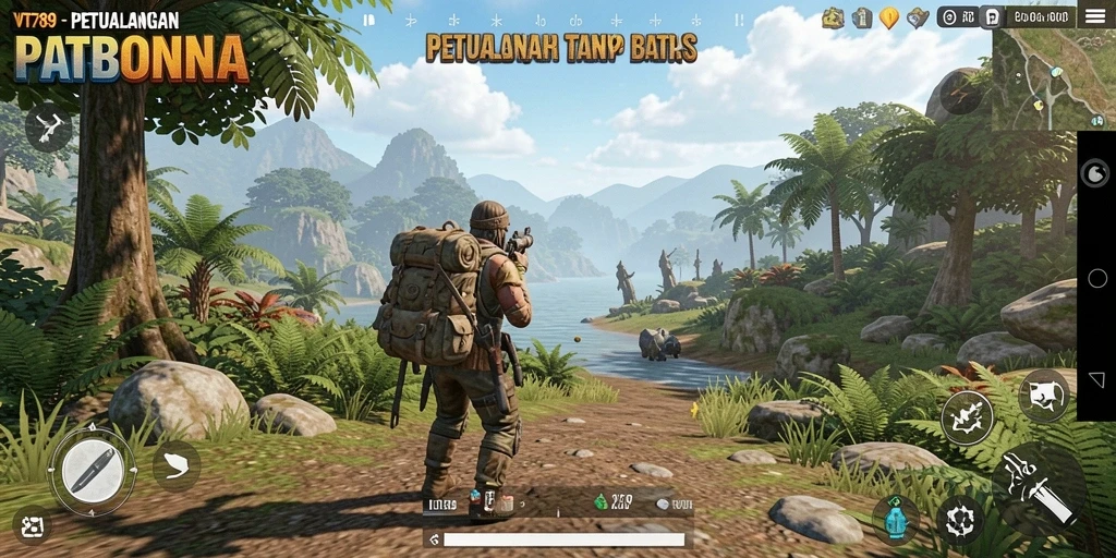 Tampilan gameplay menakjubkan di dunia Open World